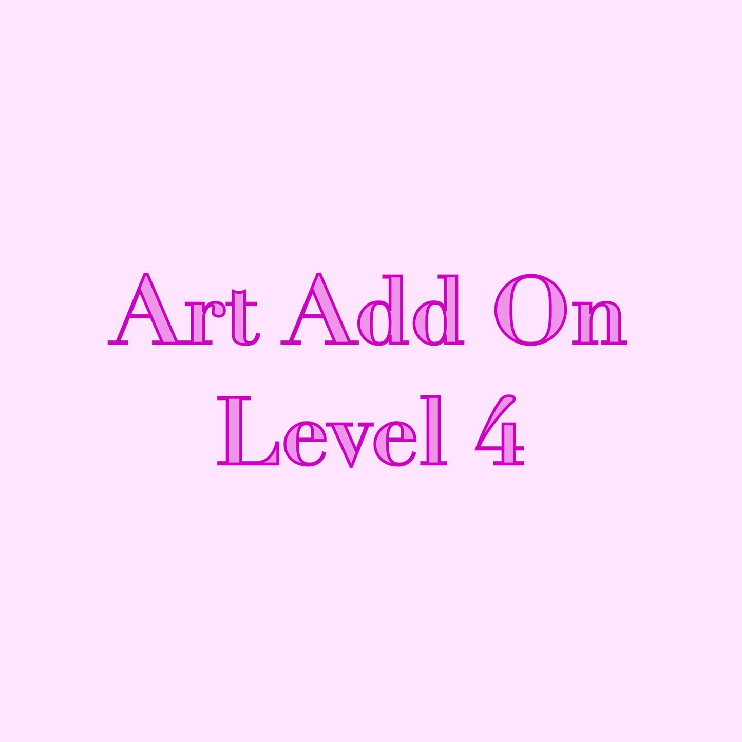 Art Add On Level 4